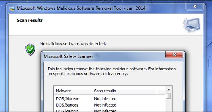 برنامج Windows Malicious Software Removal Tool