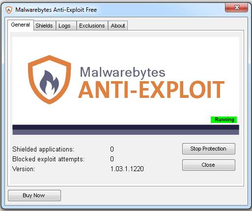 برنامج Malwarebytes Anti Exploit