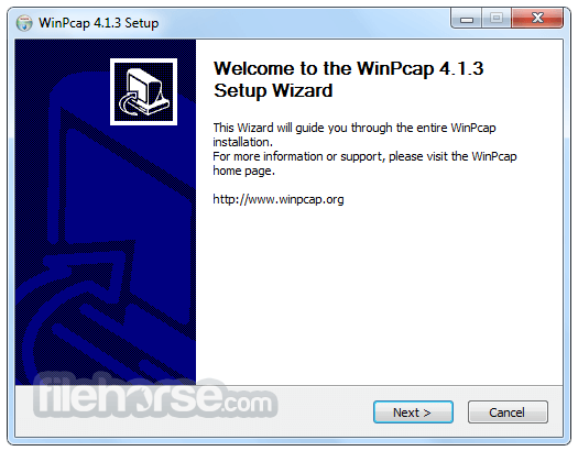 برنامج WinPcap